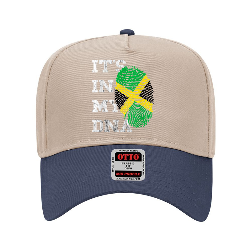 It's In My Dna Jamaica Genetic Jamaican Roots Jamaican Pride T Shirt Adjustable Baseball Cap by sabadmscoastlw | Artistshot