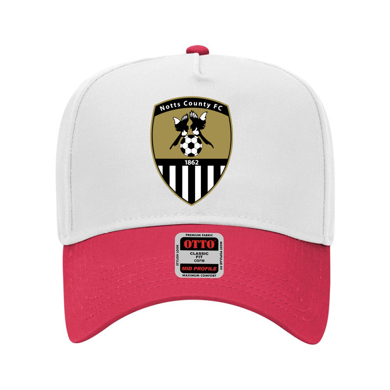 Notts County Fc Adjustable Baseball Cap by koamrunsida | Artistshot