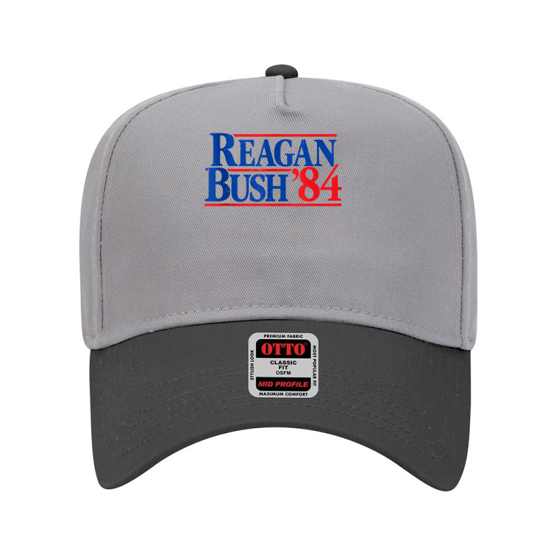 Reagan Bush '84 Vintage Republican Tank Top Adjustable Baseball Cap by walkersnoelan | Artistshot