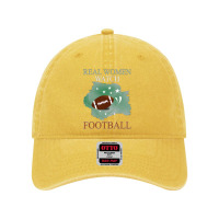 Football Real Women Watch Football 147 Dyed Cap | Artistshot