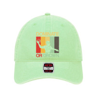 Water Polo Dominate Or Drown Funny Waterpolo Sports Player Dyed Cap | Artistshot