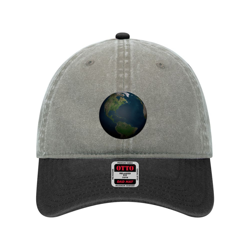 Planet Earth Dyed Cap | Artistshot