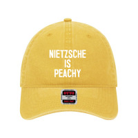 Nietzsche Funny Humorous Philosophy Nihilism Dyed Cap | Artistshot