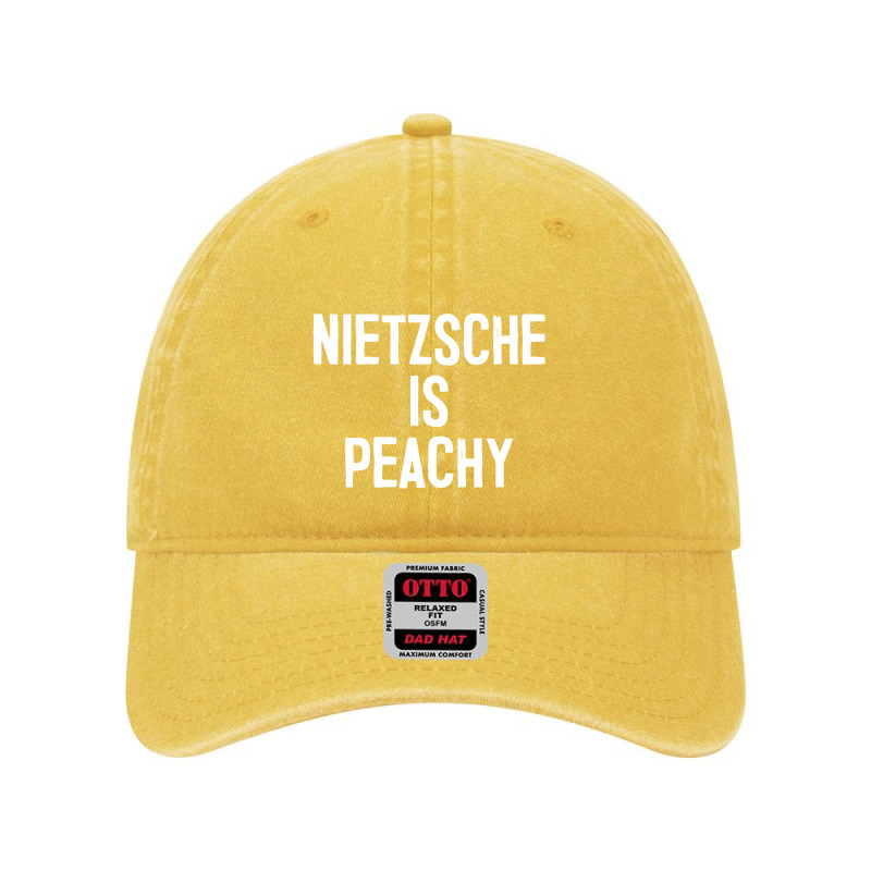 Nietzsche Funny Humorous Philosophy Nihilism Dyed Cap by qulonuhun | Artistshot