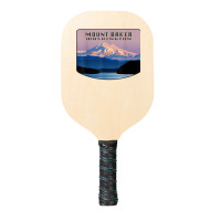 Mount Baker Whatcom County Bellingham Washington Mountain T Shirt Pickleball Paddle | Artistshot