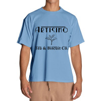 Artisimo Tea & Biscuit Company Trendy Art Deco Urban Heavy T-shirt | Artistshot