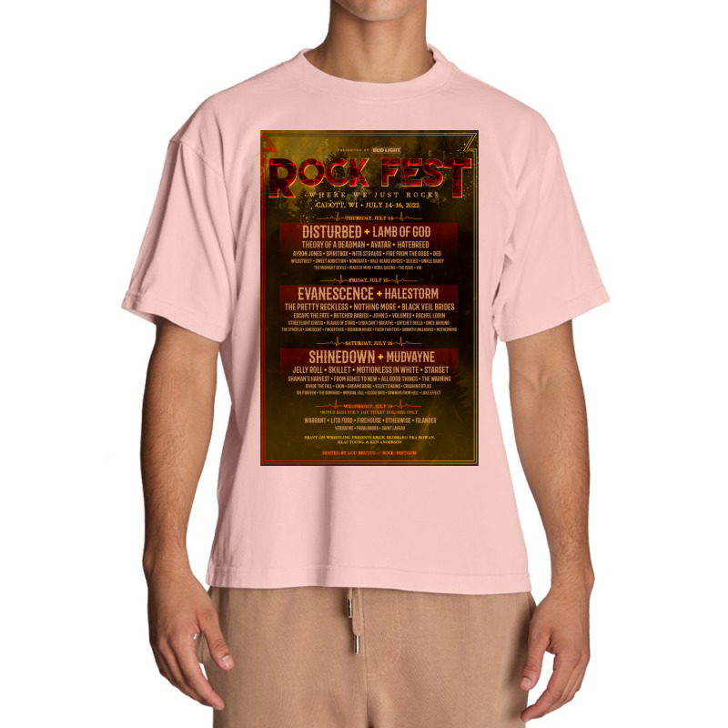 Rockfest Urban Heavy T-shirt by kingranger840404 | Artistshot