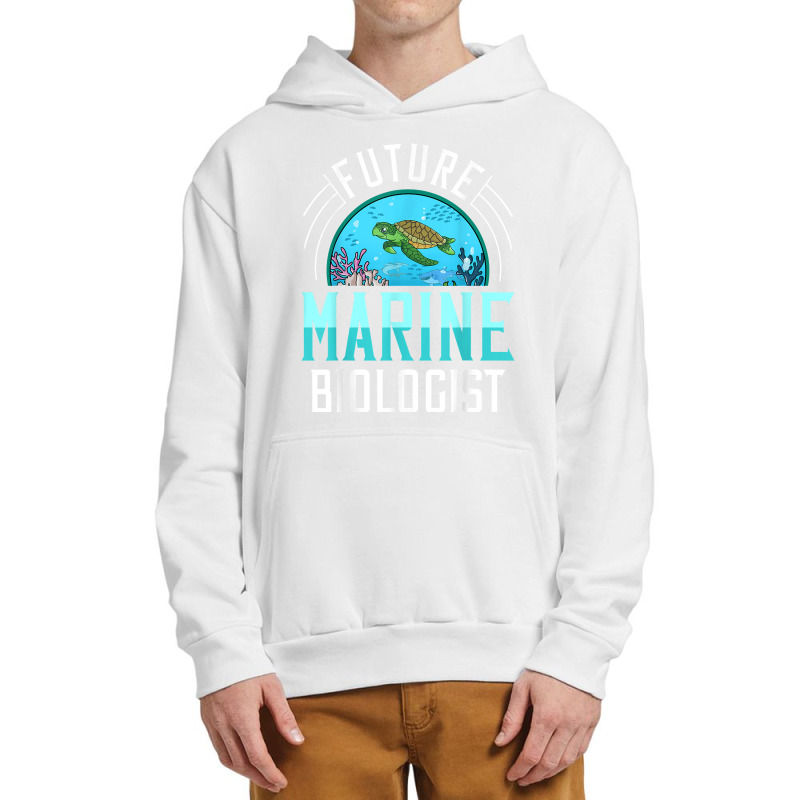 Future Marine Biologist Gift Biology Ocean Life T Shirt Urban Pullover Hoodie | Artistshot