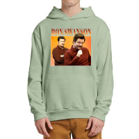 Character Animated Swanson Gifts Men Urban Pullover Hoodie | Artistshot