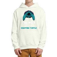 Snapping Turtle Will Work Aligator Snapping Turtle Lover T Shirt Urban Pullover Hoodie | Artistshot