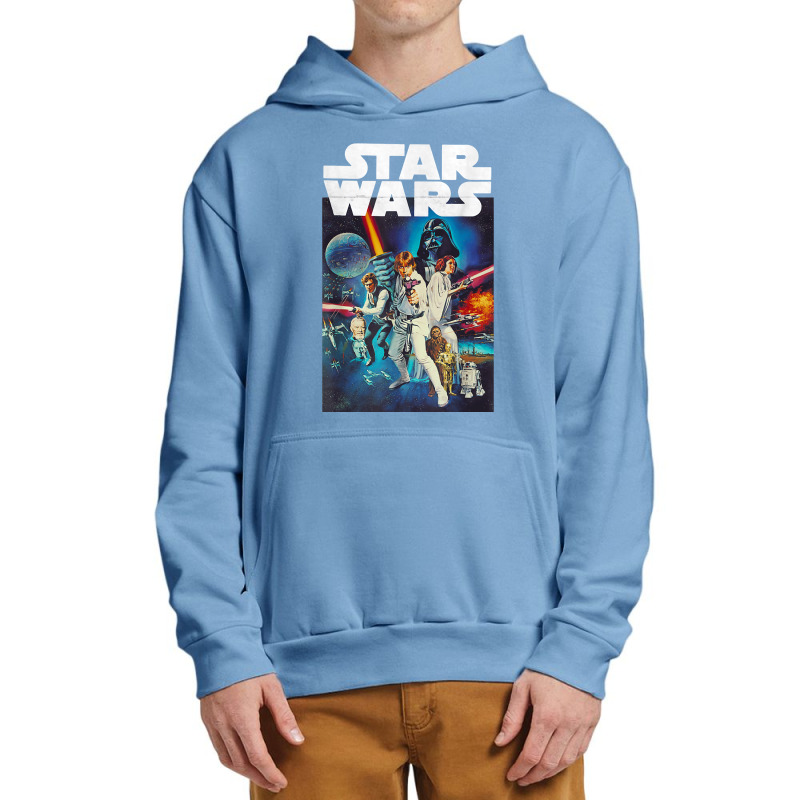 Vintage Cast Poster Urban Pullover Hoodie | Artistshot