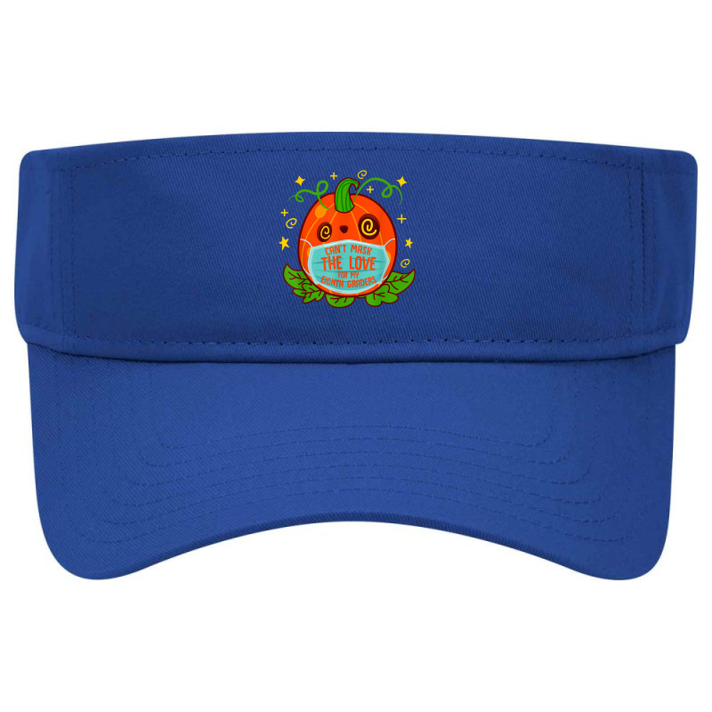 Can't Mask The Love For My 8th Grade Teacher Halloween Costu T Shirt Visor Hat | Artistshot