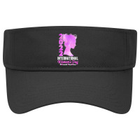 International Women's Day 2022 Break The Bias 8 March 2022 T Shirt Cop Visor Hat | Artistshot