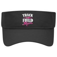 Track & Field Mom Sports Running Proud Mother's Day Tank Top Visor Hat | Artistshot