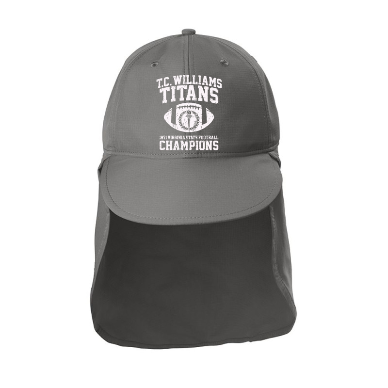 T.c. Williams Titans 1971 Football Champions Remember The Titans Sun Shade Cap | Artistshot