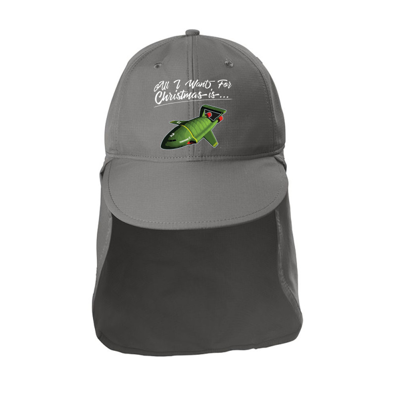 All I Want For Christmas Is Thunderbird Sun Shade Cap | Artistshot