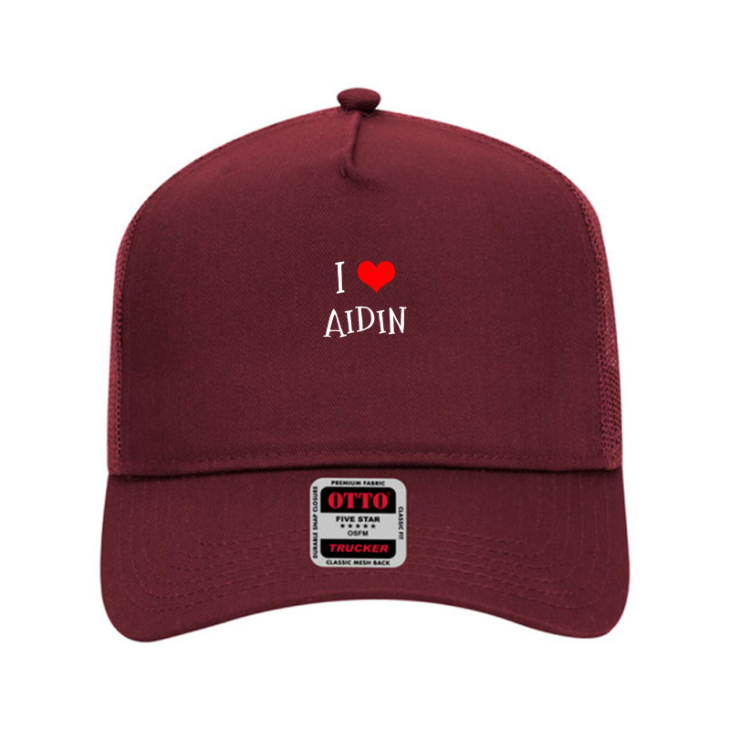 I Love Aidin City Mesh Back Trucker Hat by thanchashop | Artistshot