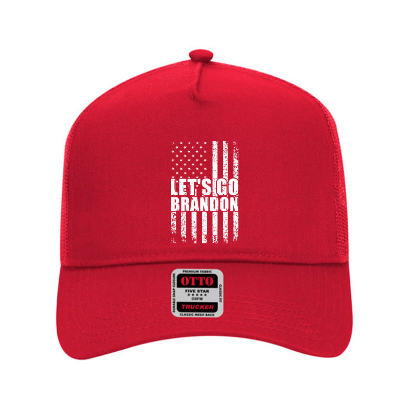 Anti Liberal Flag Let's Go Brandon Conservative Mesh Back Trucker Hat | Artistshot