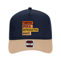 Pumpkin Spice Reproductive Rights Mesh Back Trucker Hat | Artistshot