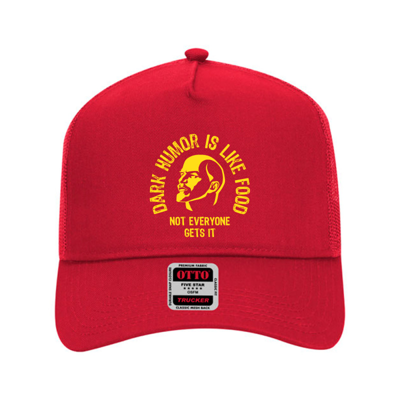 Lenin Dark Humor Mesh Back Trucker Hat by vasu4christ | Artistshot