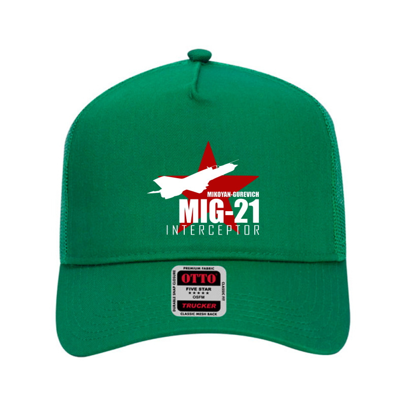 Mig 21 Mesh Back Trucker Hat by FeelGood Tees | Artistshot