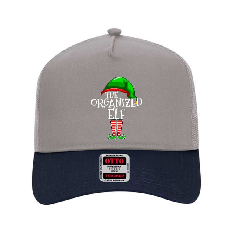 Organized Elf Group Matching Family Christmas Gift Outfit T Shirt Mesh Back Trucker Hat by time5803 | Artistshot