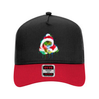 Merry Christmas Cat Mesh Back Trucker Hat | Artistshot