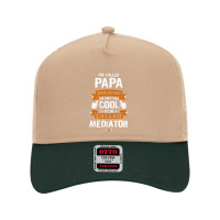 Papa Because To Be Called Mediator Mesh Back Trucker Hat | Artistshot