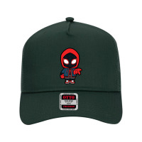 Spider Miles Morales Chibi Mesh Back Trucker Hat | Artistshot