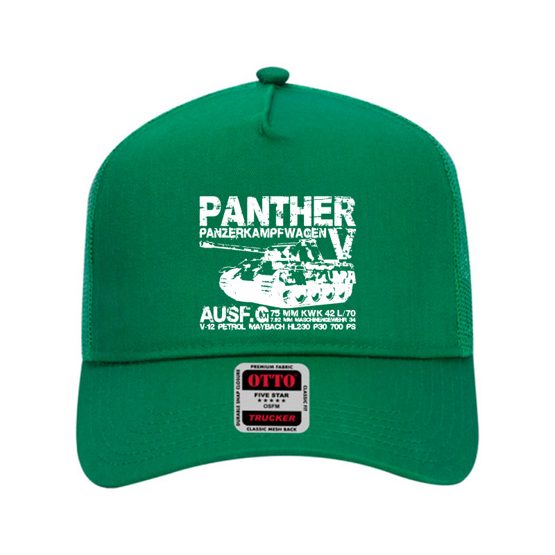 Panther Tank Mesh Back Trucker Hat by veelra50534 | Artistshot