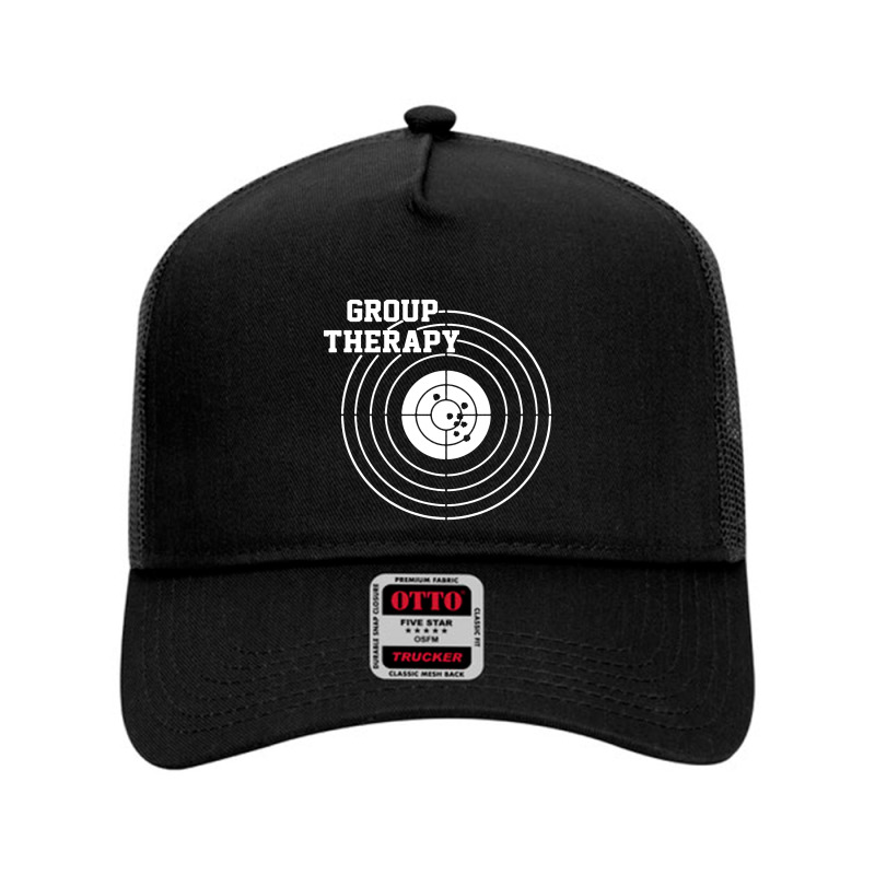 Group Therapy Shooting Mesh Back Trucker Hat | Artistshot