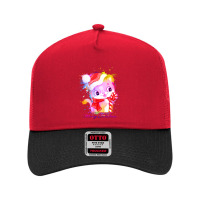 Merry Christmas Cat Mesh Back Trucker Hat | Artistshot