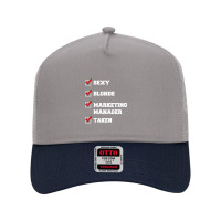 Sexy, Blonde, Marketing Manager, Taken Mesh Back Trucker Hat | Artistshot