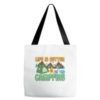 Life Is Better By The Campfire Tote Bags | Artistshot