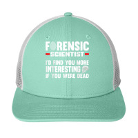 Forensic Scientist Coroner Forensics Science Student T Shirt Snapback Trucker Cap | Artistshot