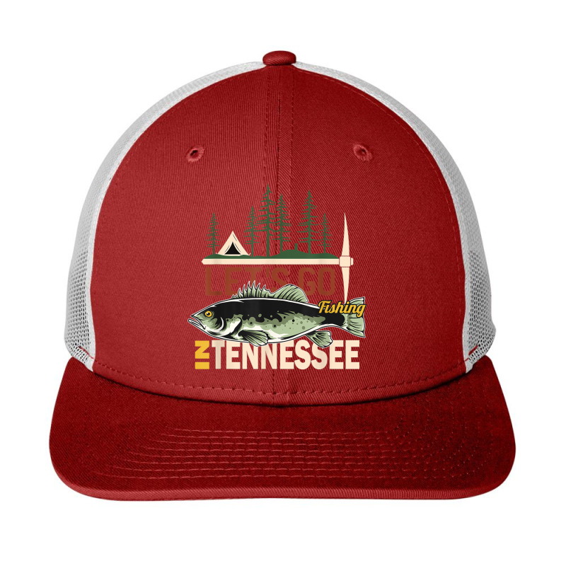 Fishing Camping Fishing In Tennessee Nature Tennessee Fishing Snapback Trucker Cap by urethrapricey | Artistshot