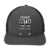 Hockey Straight Outta The Penalty Box Snapback Trucker Cap | Artistshot