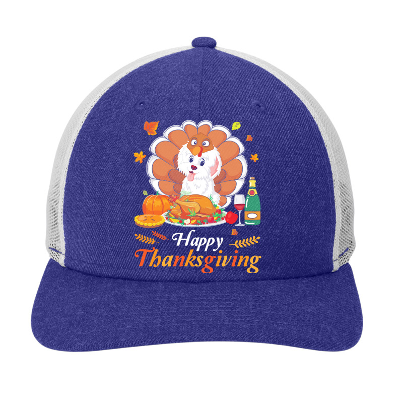 Havanese Dog Thanksgiving Christmas Day T  Shirt Havanese Turkey Costu Snapback Trucker Cap | Artistshot