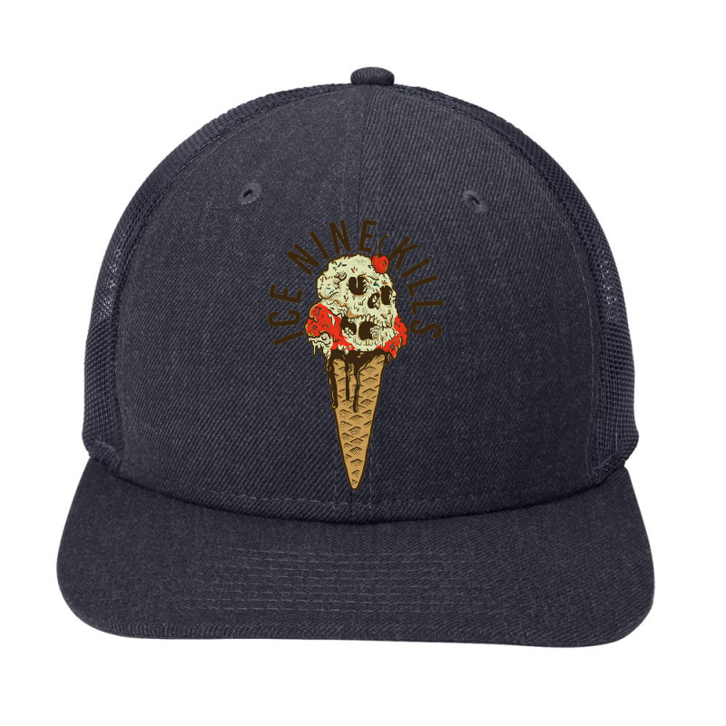 Ice Cream And Nine Kills Snapback Trucker Cap by SamJHatcher | Artistshot