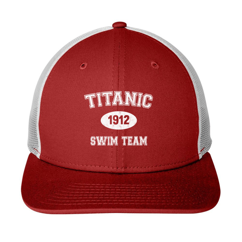 Titanic 1912 Swim Team Sweatshirt Snapback Trucker Cap | Artistshot