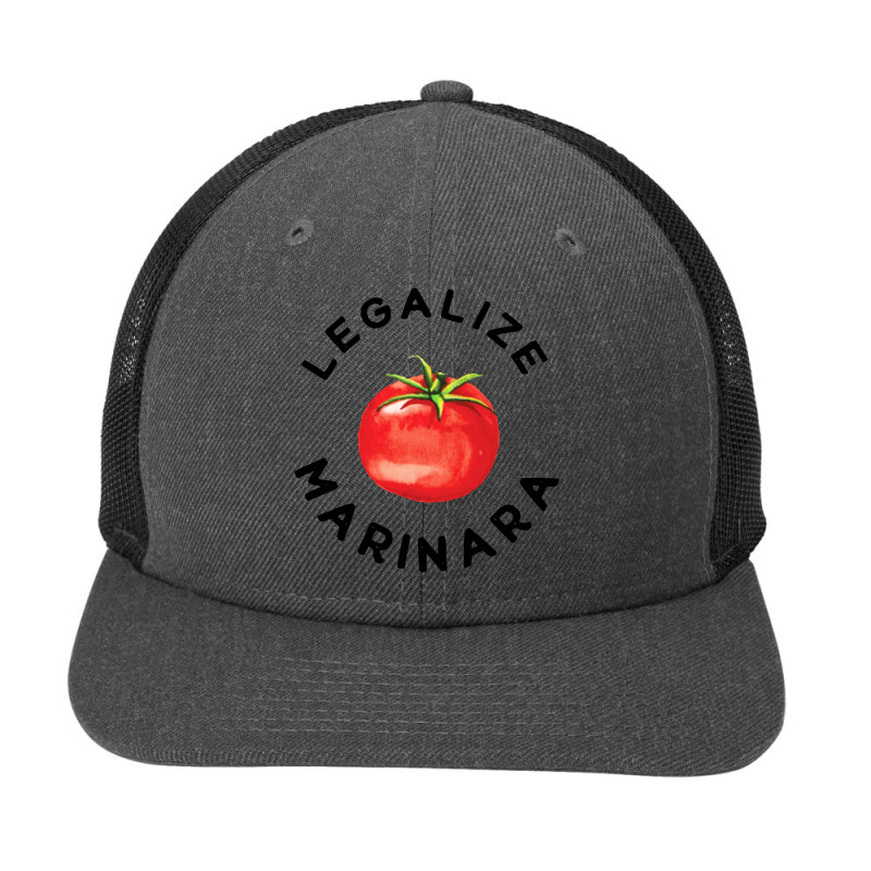 Legalize Our Marinara Tomato Sauce Apparel Snapback Trucker Cap by Saprol Tees | Artistshot