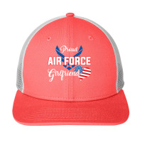 Proud Air Force Tee For Girlfriend Usa Military Women Snapback Trucker Cap | Artistshot