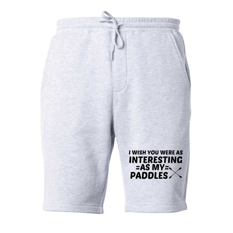 Paddles Interesting Fleece Short | Artistshot