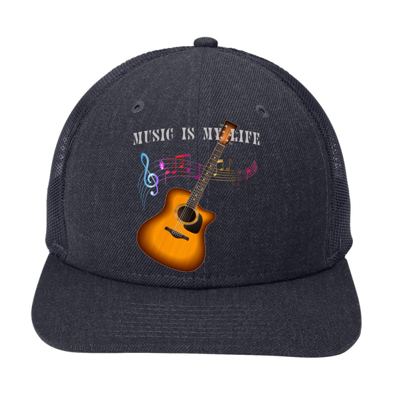 Guitar Lover Snapback Trucker Cap by thebrandal | Artistshot