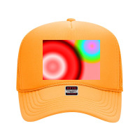 Multicolor Gradient Background For Cover Template, Blurred, Etc Foam Trucker Hat | Artistshot