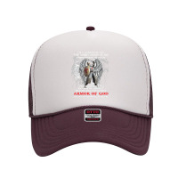 Jesus Christ Christian Im A Warrior Of God The Lord Jesus Is My Comman Foam Trucker Hat | Artistshot