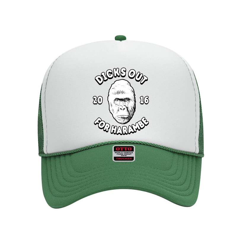 Dicks Out For Harambe 2016 Foam Trucker Hat by arlida88 | Artistshot