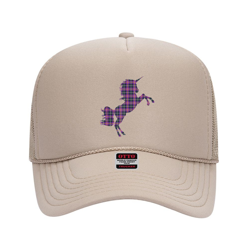 Scotsman Scotland Unicorn Plaid Tartan Day Scottish Unicorn Tank Top Foam Trucker Hat by HUUY | Artistshot