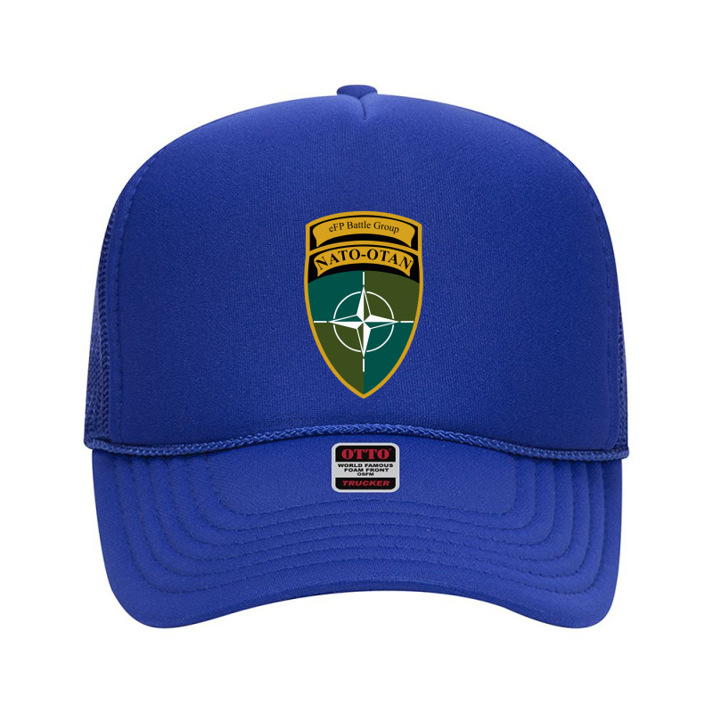 Nato Emblem Army Foam Trucker Hat by koamrunsida | Artistshot