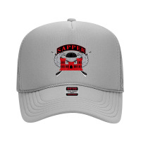 U.s. Army Combat Engineers Sapper Foam Trucker Hat | Artistshot